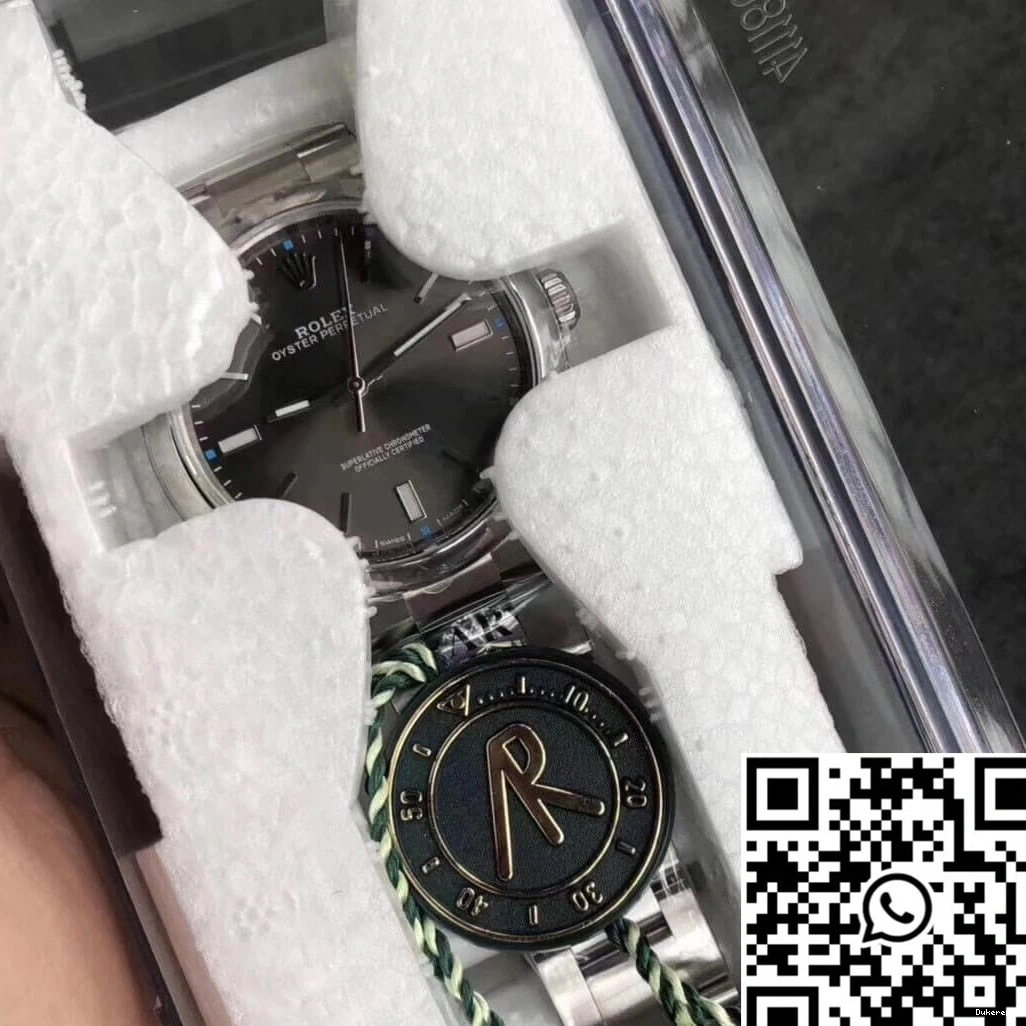 114300 1293 Perpetual Factory AR UrbanStyle Grey Oyster Rolex Dial 39MM 0811